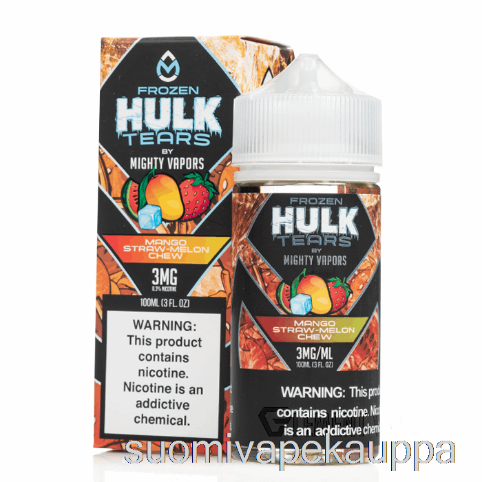 Vape Suomi Pakaste Mango Olki Meloni Pureskelu - Hulk Kyyneleet - 100ml 0mg